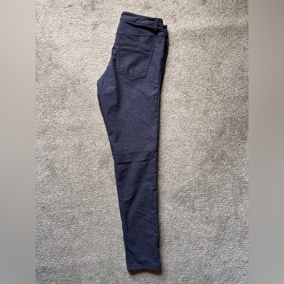 Mens Lululemon ABC Slim Fit Pants Tech Canvas 33x33 - Picture 6 of 10